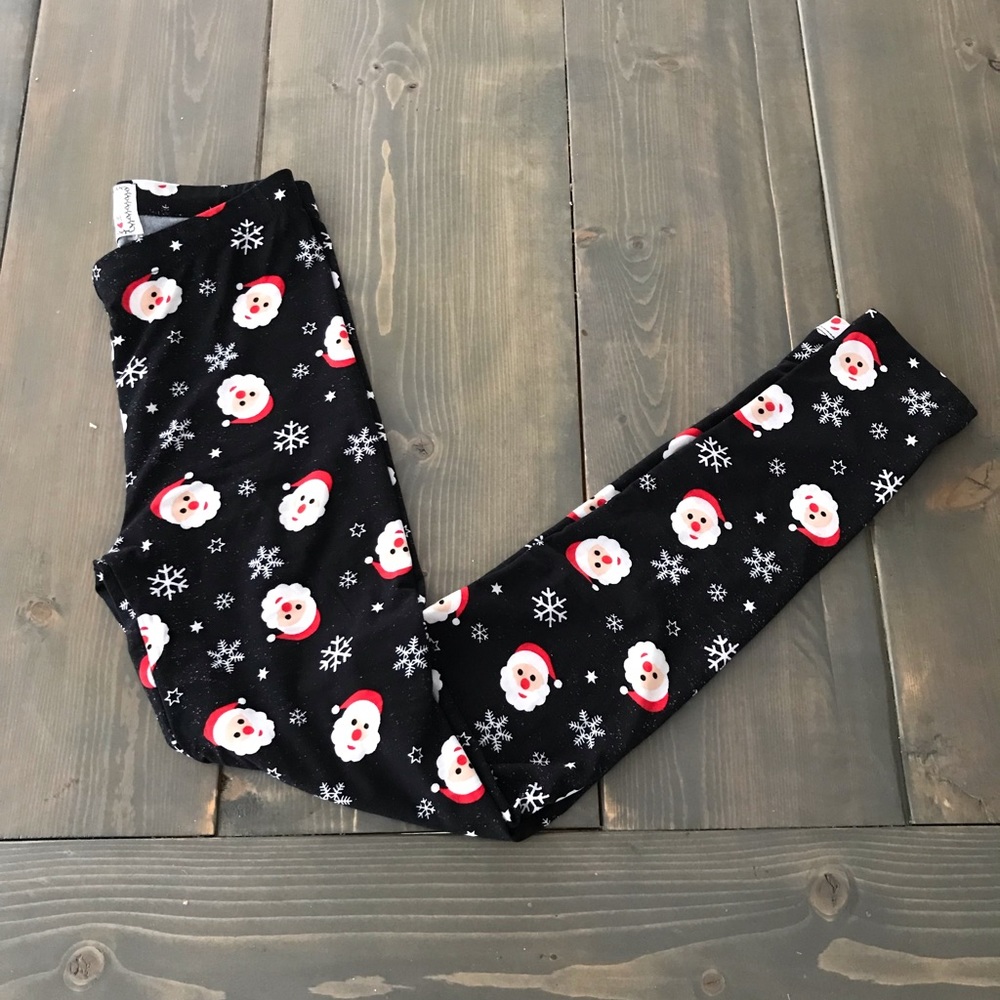 Forever21 Santa leggings